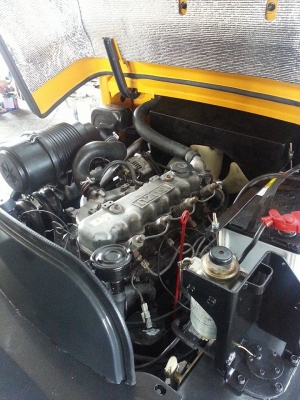 ขายฟอล์คลิฟต์ 3.0 ตัน  TCM FD30Z5  เสา 4 เมตร ฮิ้งฟอล์ค