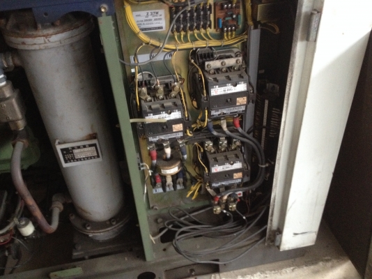 ปั๊มลมสกรู ปั๊มลมเก่าญี่ปุ่น MITSUI SEIKI ปั๊มลมสกรู ปั๊มลมเก่าญี่ปุ่น MITSUI SEIKI