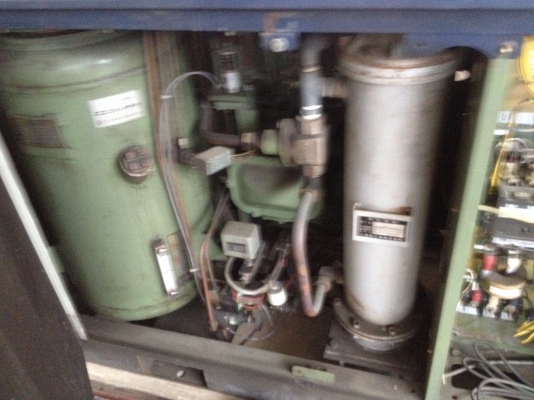 ปั๊มลมสกรู ปั๊มลมเก่าญี่ปุ่น MITSUI SEIKI ปั๊มลมสกรู ปั๊มลมเก่าญี่ปุ่น MITSUI SEIKI