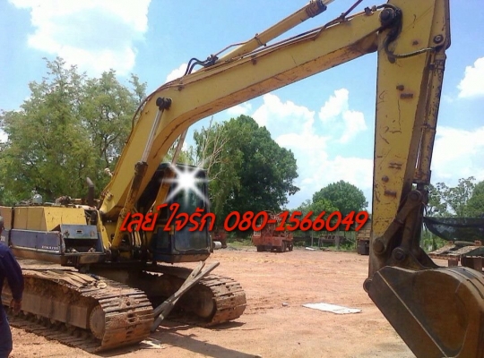 **490,000 บ.ต่อรอง**ขายแบคโฮ KOMATSU PC200-3 ตัวเดินจีบ เครื่องเดิมปั้มเดิม เครื่องดีแน่นดี ปั้มดีแรง เอวดีแน่นดี ทำงานดี ไม่โหลด ช่วงล่าง โซ่ ใบแทร้ก โรลเลอร์ สภาพ70\%  บูมอาร์มดี ไม่ปะ บอดี้ดี สีสันดี รถใช้งานปกติ พร้อมใช้ พร้อมลุยงาน เอกสารสัญญาซื้อขาย