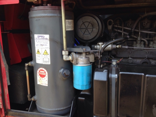 ปั๊มลมสกรู AIRMAN PDS90S สภาพสวยพร้อมใช้งาน เก่าญี่ปุ่น