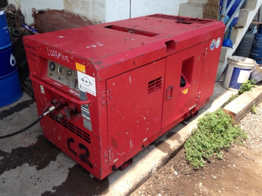 ปั๊มลมสกรู AIRMAN PDS90S สภาพสวยพร้อมใช้งาน เก่าญี่ปุ่น