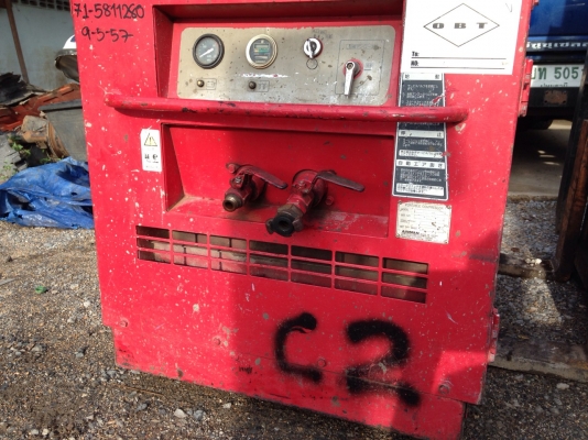 ปั๊มลมสกรู AIRMAN PDS90S สภาพสวยพร้อมใช้งาน เก่าญี่ปุ่น