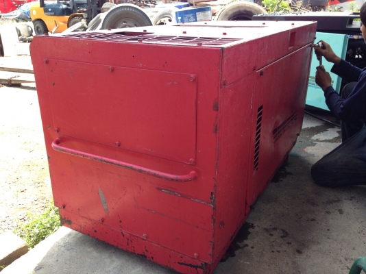 ปั๊มลมสกรู AIRMAN PDS90S สภาพสวยพร้อมใช้งาน เก่าญี่ปุ่น