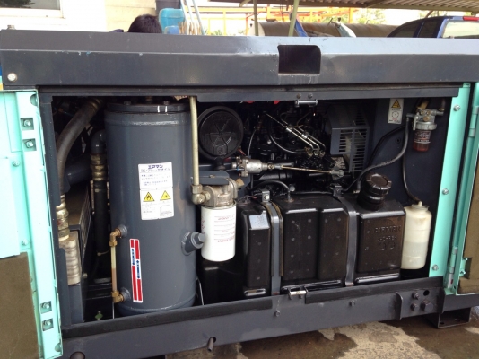 ปั๊มลมสกรู AIRMAN PDS100SC ลมแรง สภาพสวยพร้อมใช้งาน เก่าญี่ปุ่น