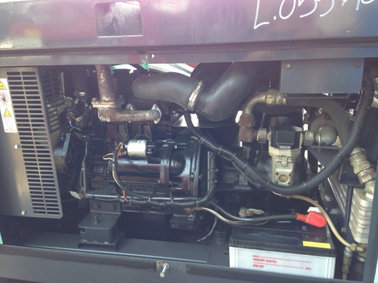 ปั๊มลมสกรู AIRMAN PDS100SC ลมแรง สภาพสวยพร้อมใช้งาน เก่าญี่ปุ่น