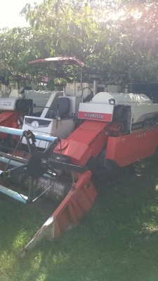 ขายรถเกี่ยวข้าว คูโบต้า dc 60plus349000 บาท