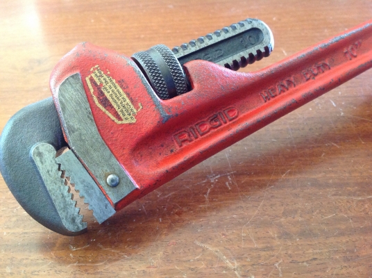 ขายประแจขันท่อ RIDGID 10"