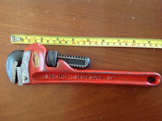 ขายประแจขันท่อ RIDGID 10" ขายประแจขันท่อ RIDGID 10"