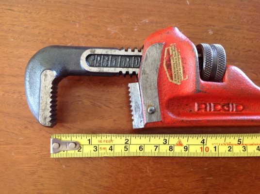 ขายประแจขันท่อ RIDGID 10" ขายประแจขันท่อ RIDGID 10"