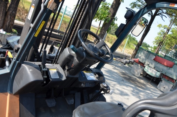 ขาย Toyota 02-7FG35 เบนซิน Toyota G4 ออโต้ 3.5 ตัน ยกสูง 5 เมตรเปเปอร์โรลแคล้ม