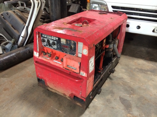 ขายเคริ่องปั่นไฟพร้อมตู้เชื่อม 2 หัว ยี่ห้อ Denyo ของเก่ามือสองสภาพดีจากญี่ปุ่น