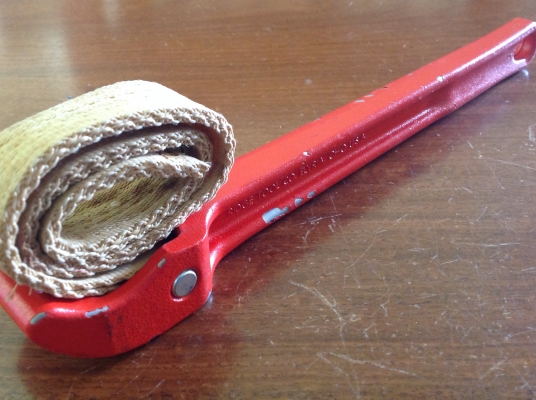 ขายประแจจับท่อชนิดสายรัด RIDGID 12" อะลูมิเนียม