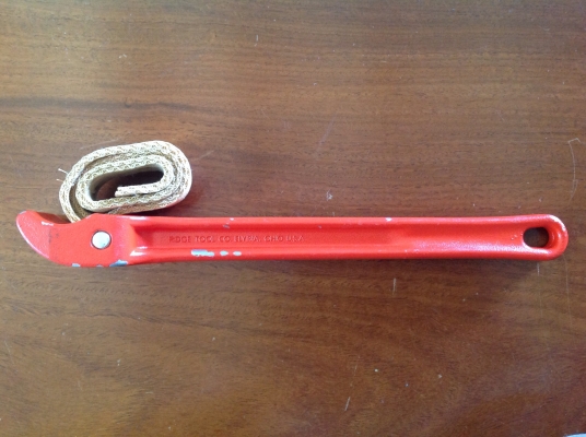 ขายประแจจับท่อชนิดสายรัด RIDGID 12" อะลูมิเนียม