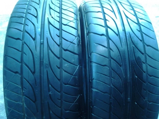 ขายยางDonlop 195/55/15 ปี11 สนใจ 094-2539514