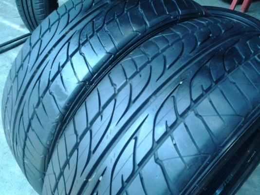 ขายยางDonlop 195/55/15 ปี11 สนใจ 094-2539514