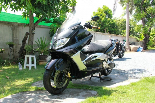 ขาย Yamaha Tmax500 ทะเบียนแท้โอนขนส่ง ท่อสูตรทั้งยวง