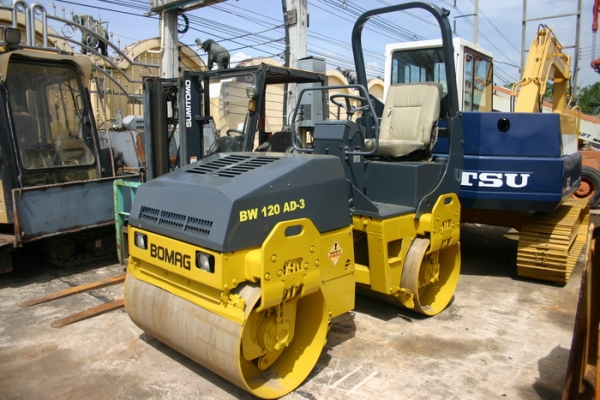ขาย รถบดเล็ก BOMAG BW120AD-3 เก่านอก สวยๆ 400,000 TEL : 087-0339334 (อ็อฟ)