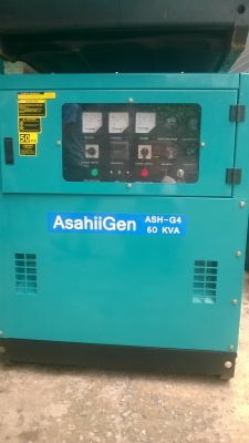 ขายเครื่องปั่นไฟนำเข้าประกอบนอก 60KVA(080-1153032)