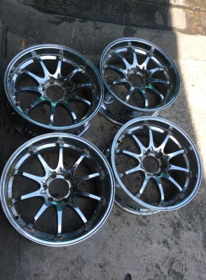 ขายล้อ CE28 โครเมี่ยม ขอบ20  6รู กว้าง9 ออฟ20 ทั้ง4วง ถูกๆ 15000.- ครับ