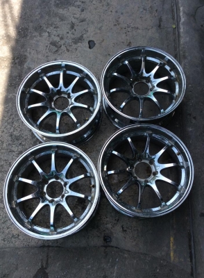 ขายล้อ CE28 โครเมี่ยม ขอบ20  6รู กว้าง9 ออฟ20 ทั้ง4วง ถูกๆ 15000.- ครับ