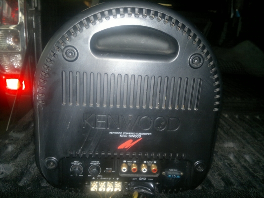 ลำโพง BaZuKa Kenwood KSC-W800 สภาพสวยครับ ลำโพง BaZuKa Kenwood KSC-W800 สภาพสวยครับ