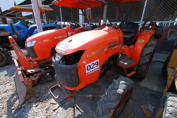 AUC Code 029 แทรกเตอร์ KUBOTA L3608 ราคา เริ่มต้นการประมูล 220,000 บาท AUC Code 029 แทรกเตอร์ KUBOTA L3608 ราคา เริ่มต้นการประมูล 220,000 บาท