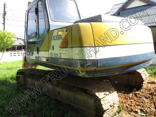 รถแบคโฮ ยี่ห้อ KOBELCO SK120-3 รถแบคโฮ ยี่ห้อ KOBELCO SK120-3