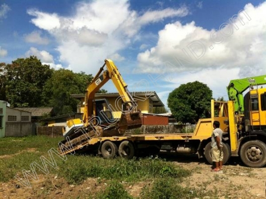 รถแบคโฮ ยี่ห้อ KOBELCO SK120-3 รถแบคโฮ ยี่ห้อ KOBELCO SK120-3