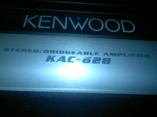 Amplifier Kenwood KAC-628 Stereo Bridge สภาพสวย ๆ