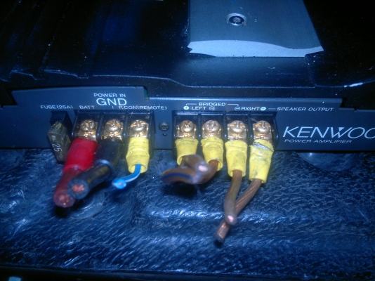 Amplifier Kenwood KAC-628 Stereo Bridge สภาพสวย ๆ