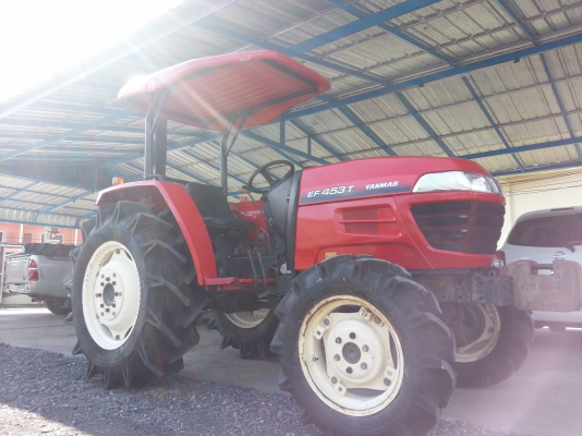 ยันร์ม่า EF453T 4 WD  พร้อมผานพรวน 6x22 ตราช้าง สภาพดีมากๆ ยางใหม่  4 เส้น...