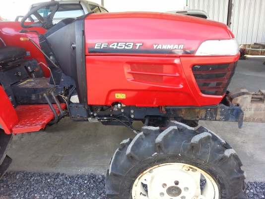 ยันร์ม่า EF453T 4 WD  พร้อมผานพรวน 6x22 ตราช้าง สภาพดีมากๆ ยางใหม่  4 เส้น...