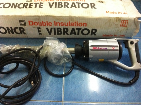 เครื่องจี้ปูน MIKASA ใหม่แกะกล่อง