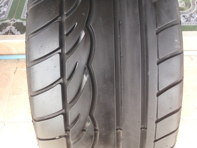 ขายยาง205/55/16 ปี 12 DUNLOP SP01 1 ชุด