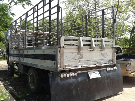 ***ขายแล้วครับขอบคุณ Truck2hand ขายกระบะสแตนเลส คอกเหล็กแป๊บ สภาพดี พื้นดีข้างดี คอกเหล็กแข็งแรง ยกลงจาก 6ล้อ ISUZU ROCKY ความยาว 5.5 ม. ความกว้างคัสซี 82-84 ซม. สีสันดี เก็บสีหน่อยสวยเลย ขายตามสภาพ พร้อมใช้งาน ราคาต่อรองได้เด้อ พี่น้องครับ
