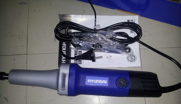 เครื่องเจียรย์แกนตรง 6 mm hyundai korea แท้ มีประกัน