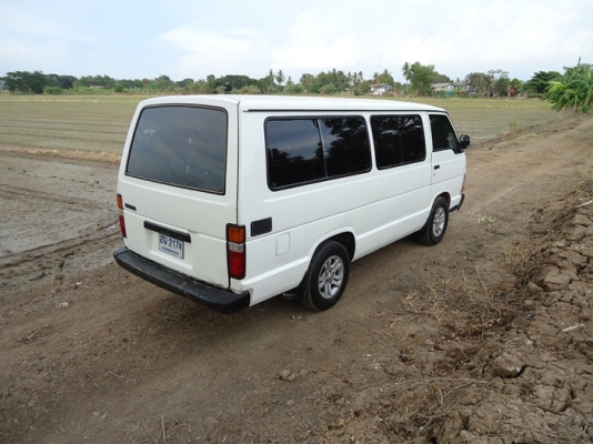 รถตู้  Toyota  hiace  เครื่อง 1 G  แก๊ส lpg  ขับดี ประหยัด