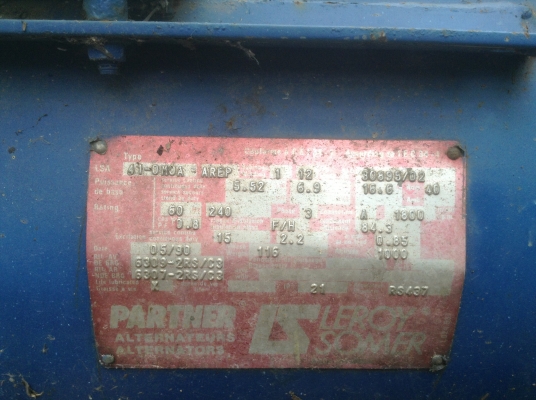 ขายเครื่องปั่นไฟน้อย. 7. Kva