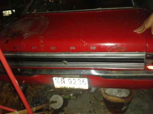 Ford Cortina สีแดง พวงมาลัยเพาเวอร์ เครื่องโตโยต้า 13T ลงเล่มแล้ว รถขับได้ ต่อรองได้ครับ