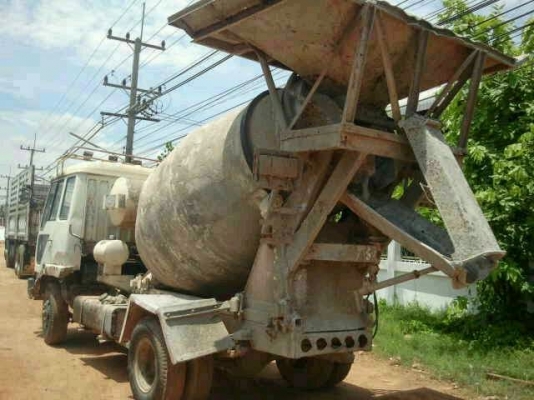 ขาย 6ล้อ MITSUBISHI FK 516โม่ปูนสภาพพร้อมใช้งาน โม่ตรง เครื่อง6D15 เอกสารเล่มทะเบียนพร้อมโอน