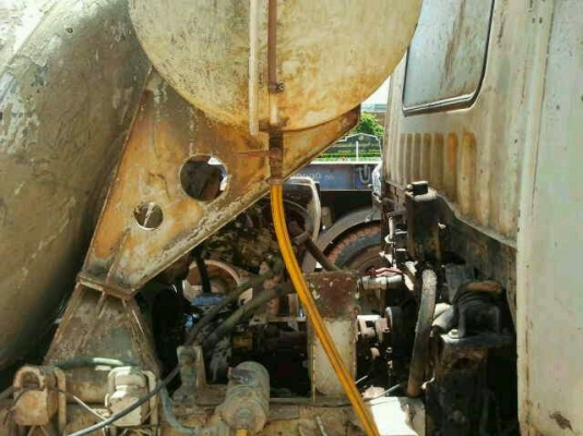 ขาย 6ล้อ MITSUBISHI FK 516โม่ปูนสภาพพร้อมใช้งาน โม่ตรง เครื่อง6D15 เอกสารเล่มทะเบียนพร้อมโอน