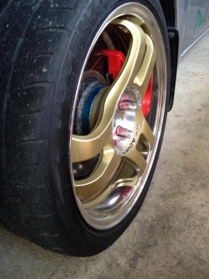 ขาย SUPER ADVAN v.2 หน้า8 หลัง9 ขอบ18  พร้อมยาง 225/40/18 245/40/18 เปิดอยู่ 40000 สนใจติดต่อ 0859067747 เอก