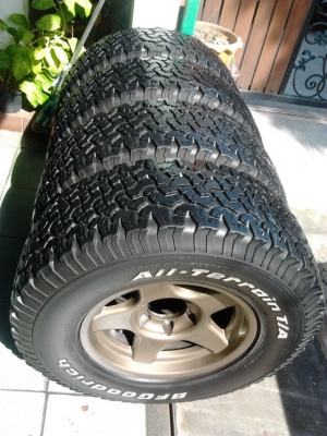 ล้อ แบรดเลย์ + BF All 275/70/16 ปี09 ล้อ แบรดเลย์ + BF All 275/70/16 ปี09