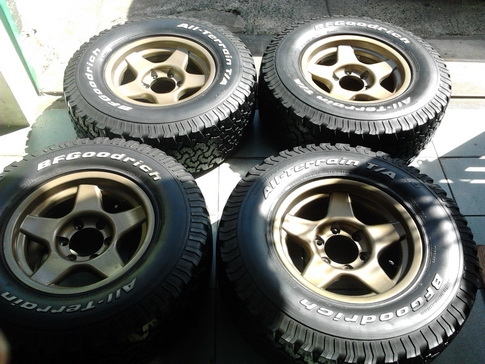 ล้อ แบรดเลย์ + BF All 275/70/16 ปี09