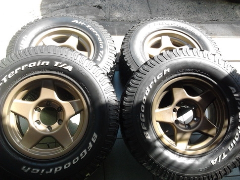 ล้อ แบรดเลย์ + BF All 275/70/16 ปี09 ล้อ แบรดเลย์ + BF All 275/70/16 ปี09