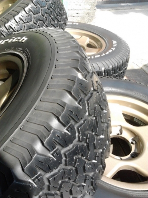 ล้อ แบรดเลย์ + BF All 275/70/16 ปี09 ล้อ แบรดเลย์ + BF All 275/70/16 ปี09