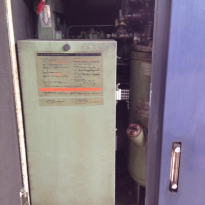 ปั๊มลมสกรู เก่าญี่ปุ่น MITSUI SEIKI รุ่น Z086A สภาพดี พร้อมใช้งาน ปั๊มลมสกรู เก่าญี่ปุ่น MITSUI SEIKI รุ่น Z086A สภาพดี พร้อมใช้งาน