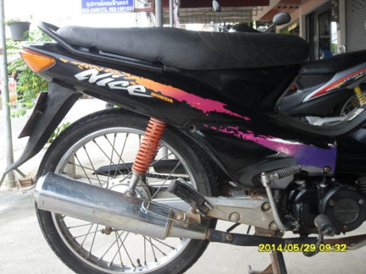 ขาย HONDA NICE 100แน่นๆสภาพสวยสีดำพร้อมขี่กลับได้เลย