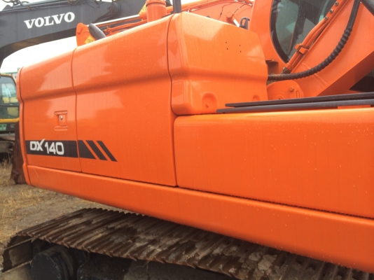 รถแบคโฮมือสอง DOOSAN DX140LC สภาพรถเยี่ยม 090-268-2646 พร้อมจัด ไฟแนนซ์